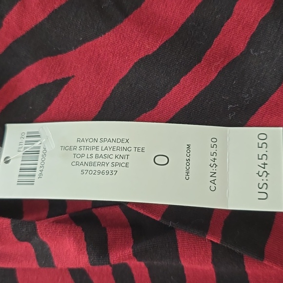 Chico's Layering Tee - Picture 4 of 12